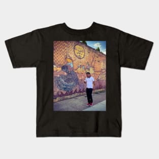 Graffiti Street Art Coney Island Brooklyn NYC Kids T-Shirt